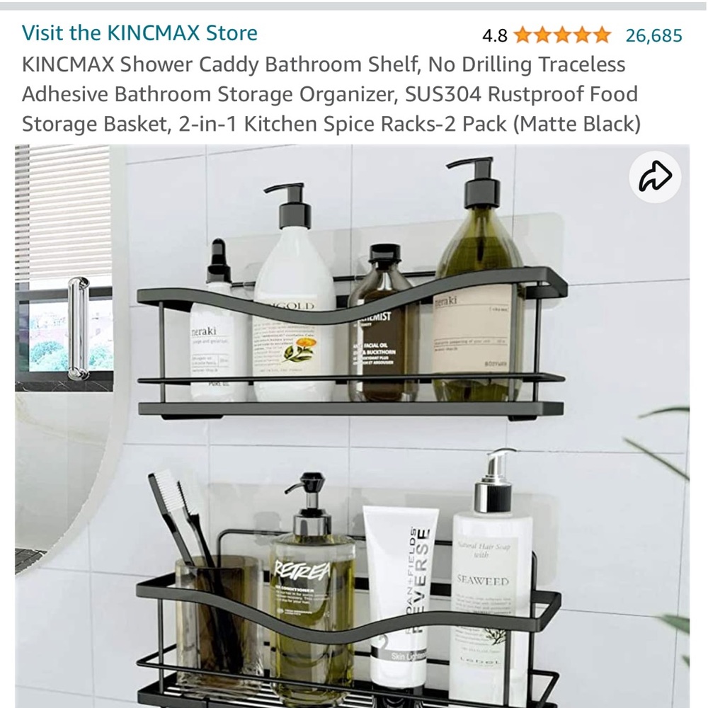 NWT Shower Caddy